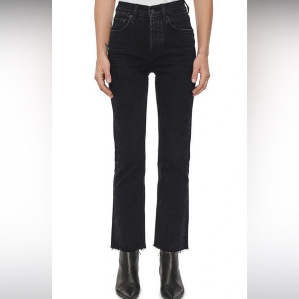 Anine Bing Lara Fray Hem Kick Flare Jean 27